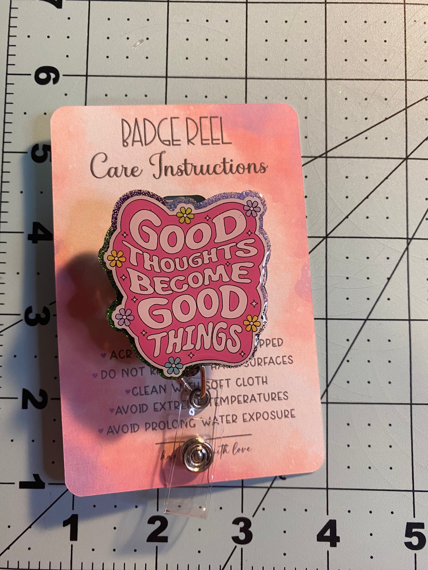Good Thoughts Badge Reel