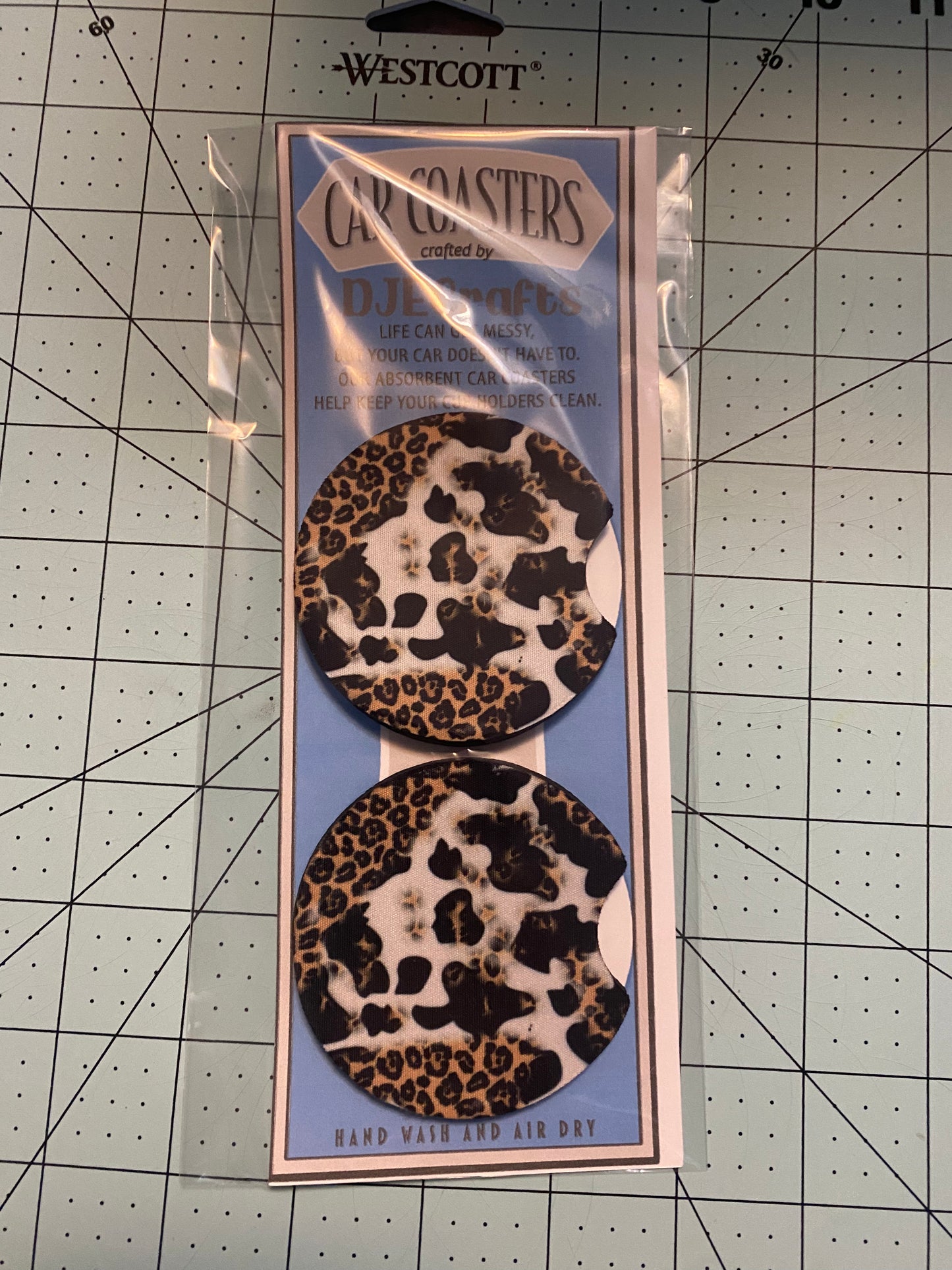 Neoprene Car Coaster Set of 2