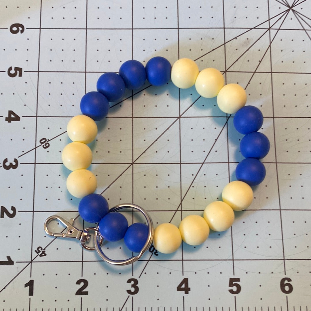 Beaded Silicone Wristlet