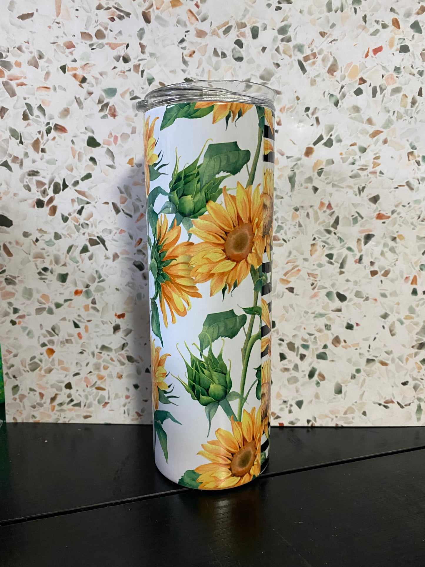 Sunflower Highland 20 Ounce Sublimation Tumbler