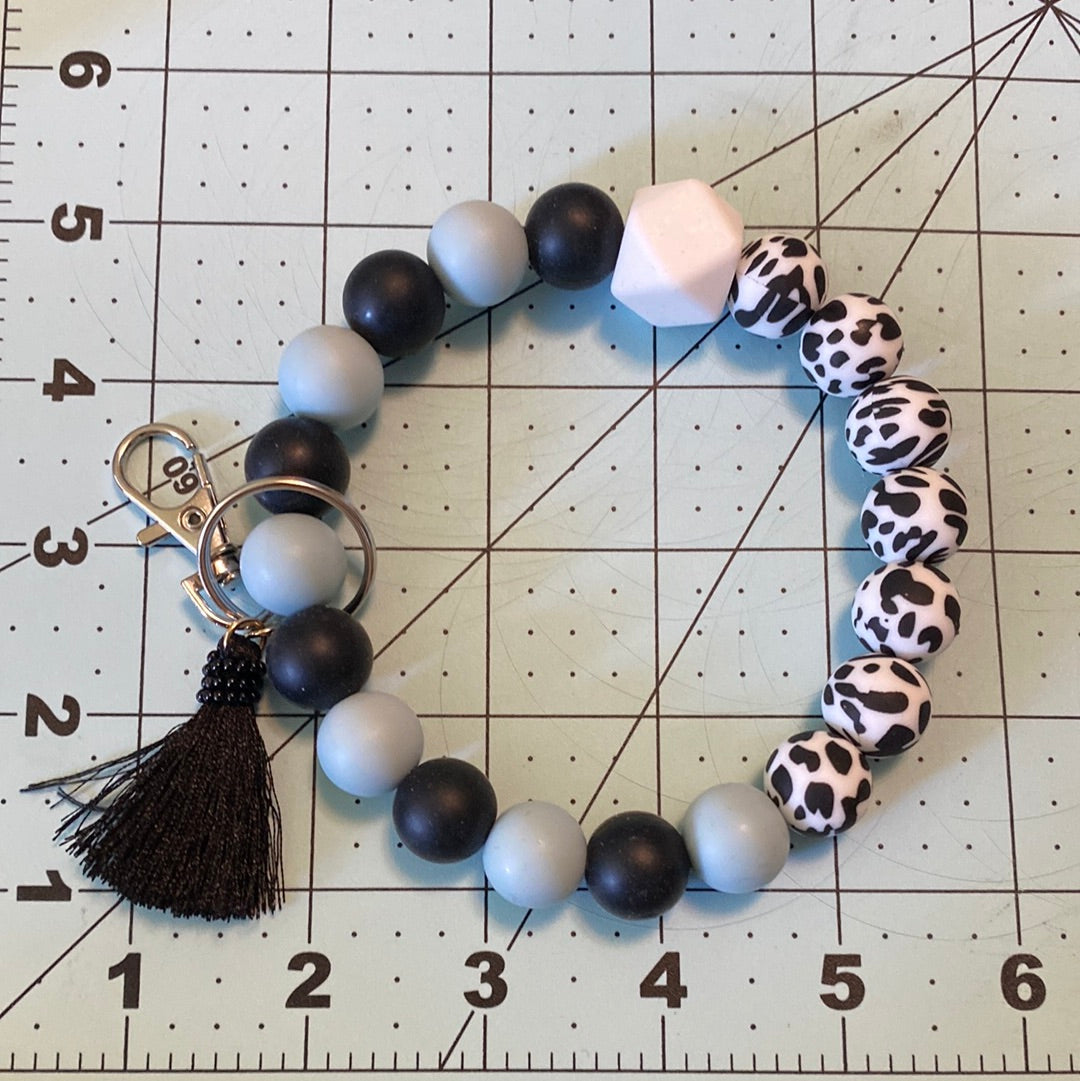 Beaded Silicone Wristlet