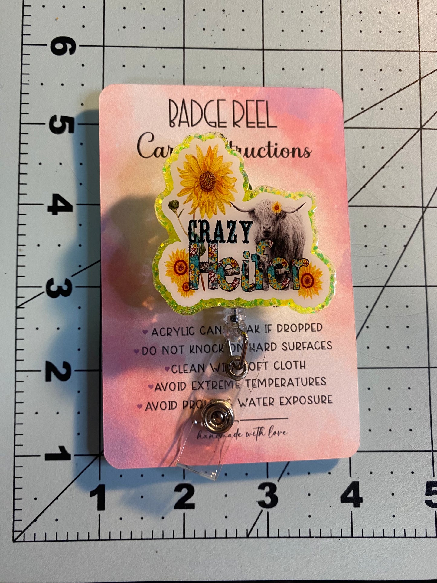 Crazy Heifer Badge Reel