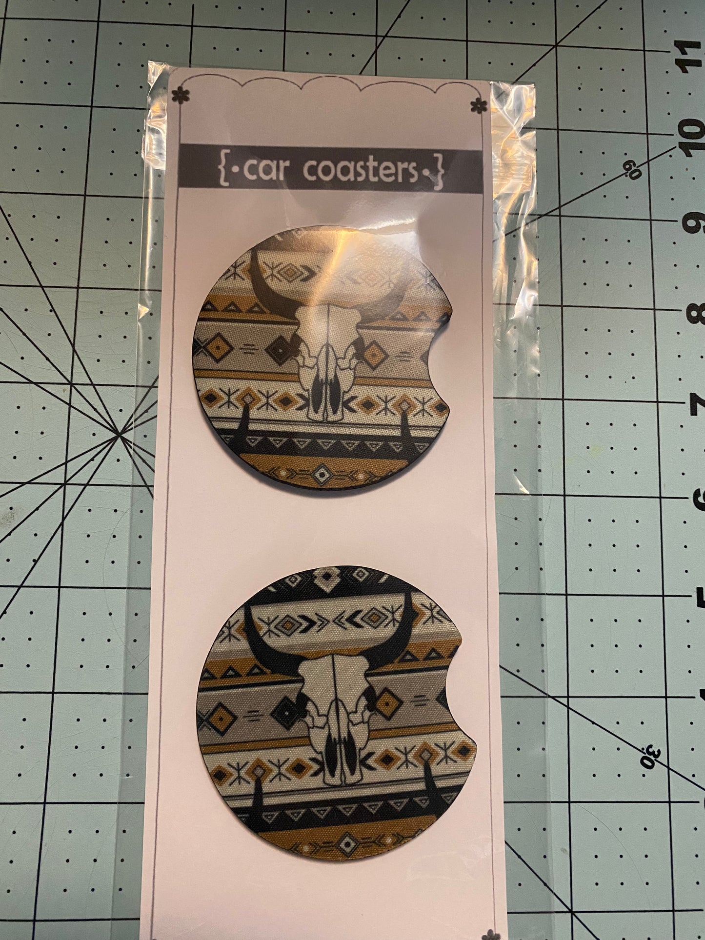 Neoprene Car Coaster Set of 2