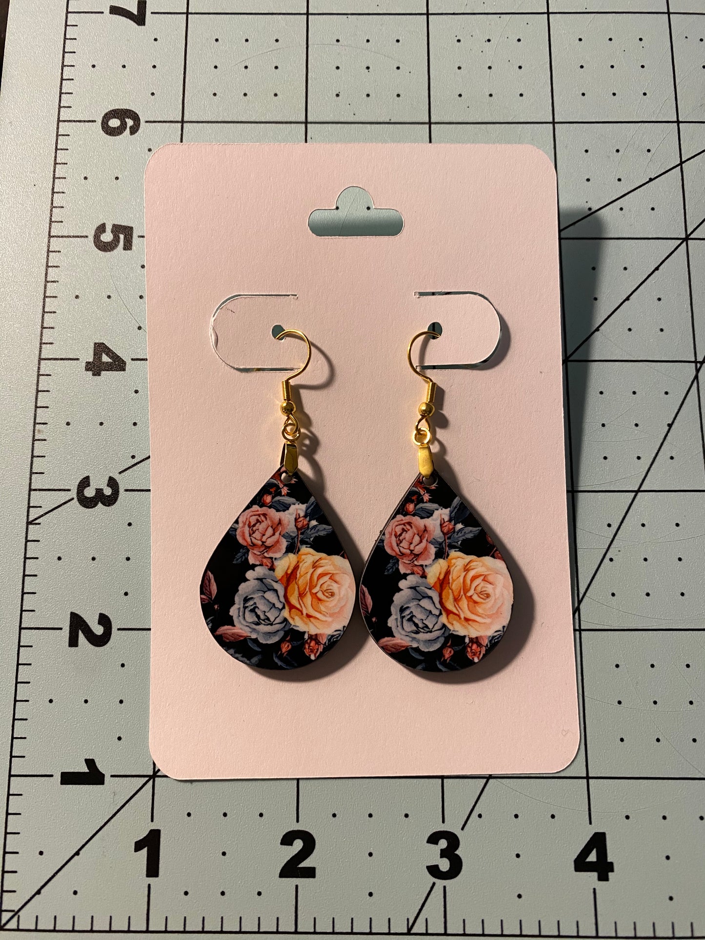 Floral Dangle Earrings