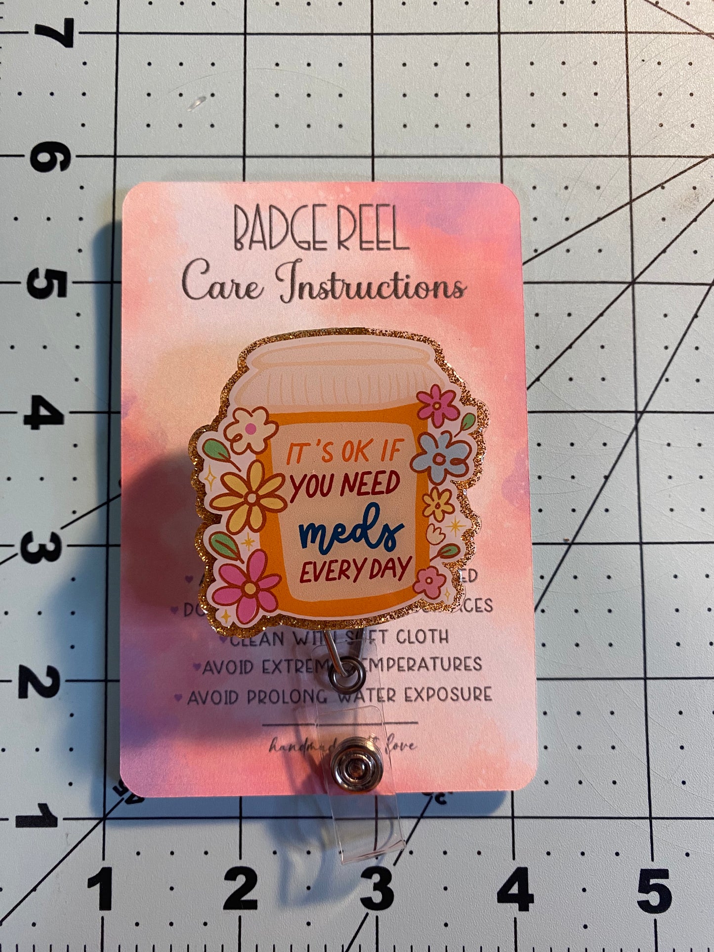 Meds Everyday Badge Reel