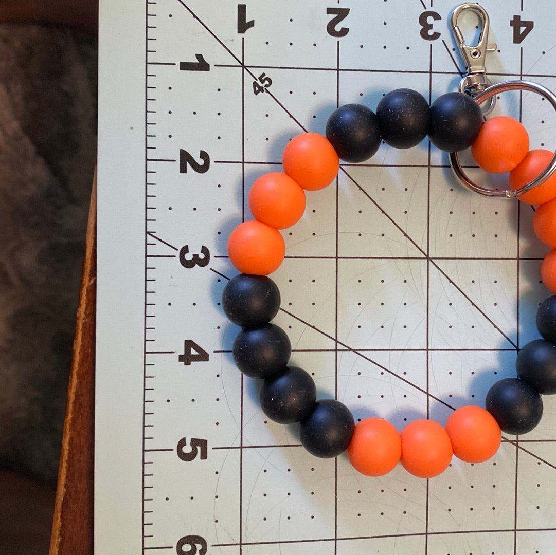 Beaded Silicone Wristlet