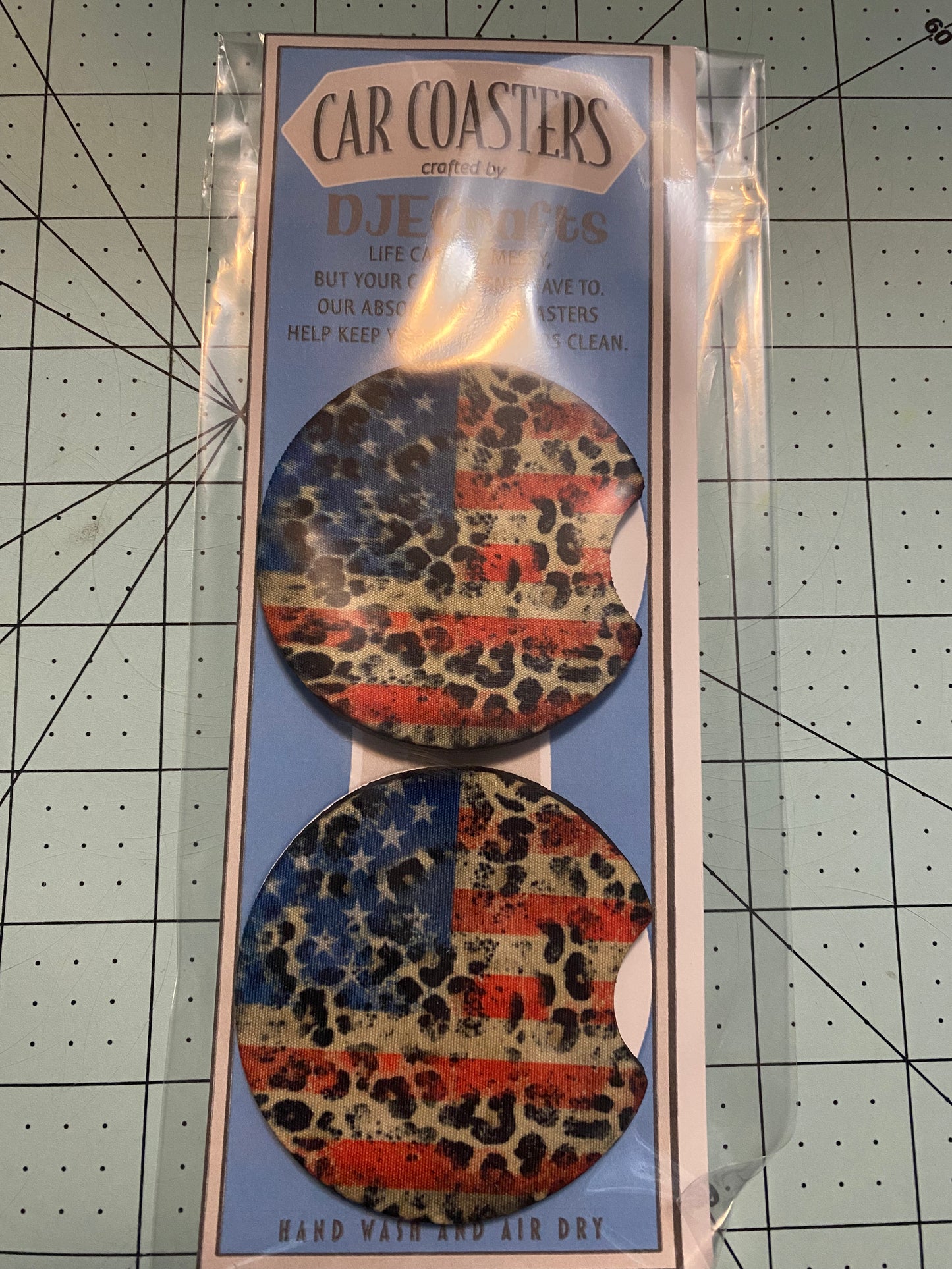 Neoprene Car Coaster Set of 2