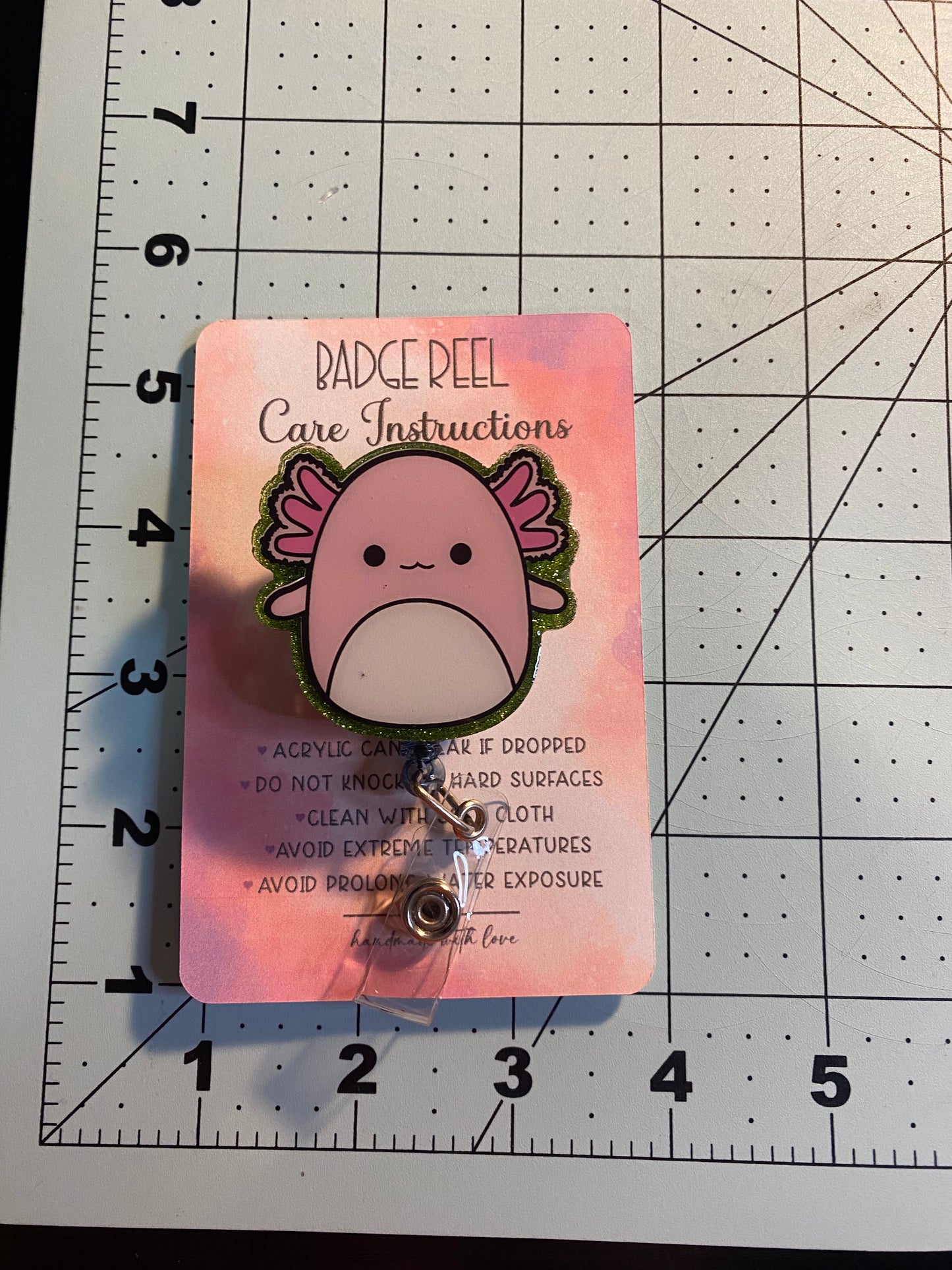 Axolotl #2 Badge Reel