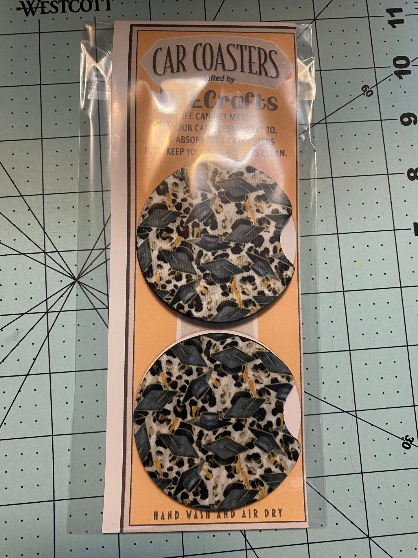 Neoprene Car Coaster Set of 2