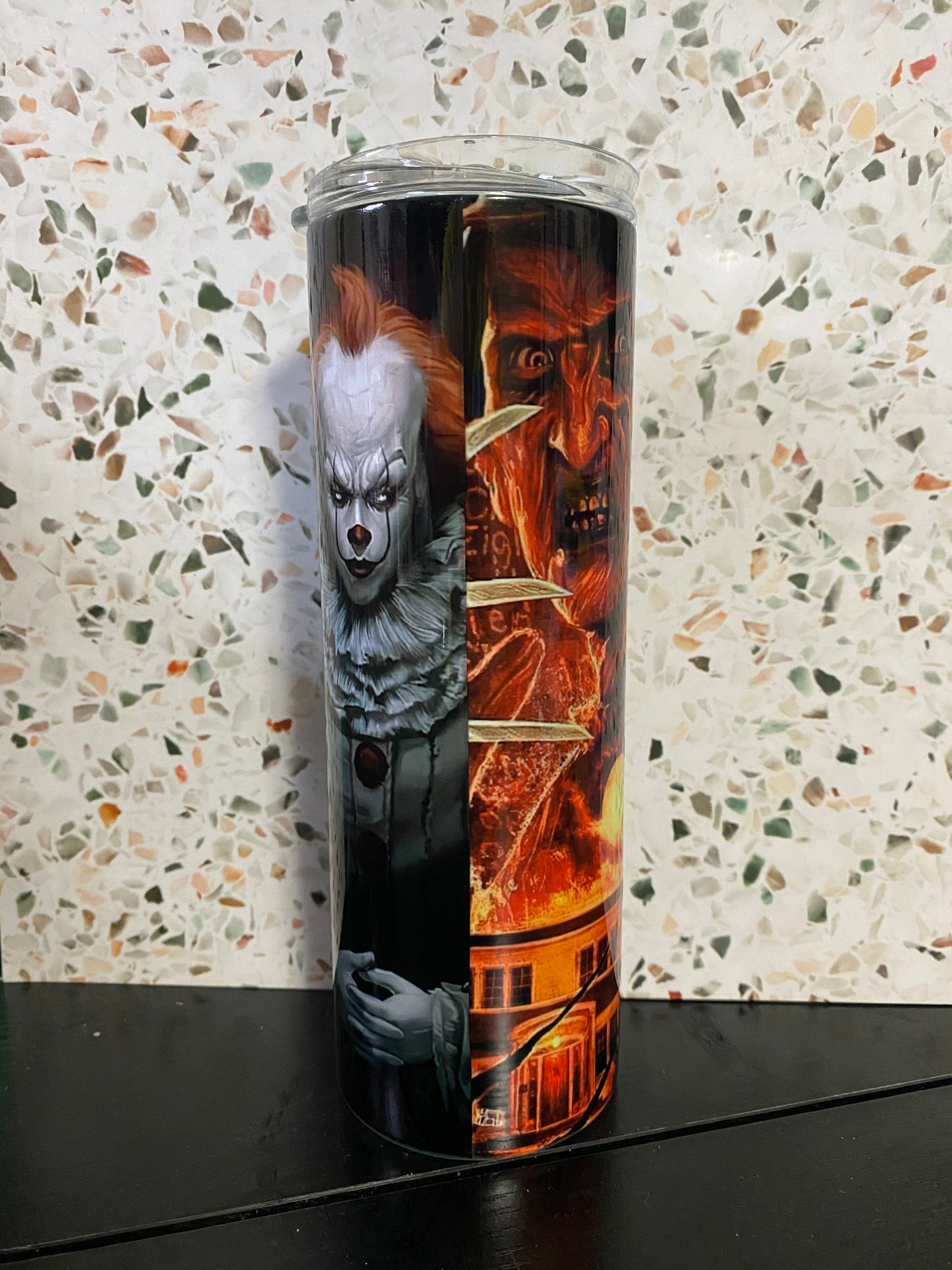 Horror Scenes 20 Ounce Sublimation Tumbler