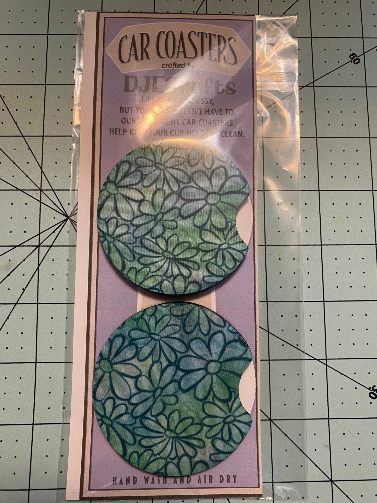 Neoprene Car Coaster Set of 2