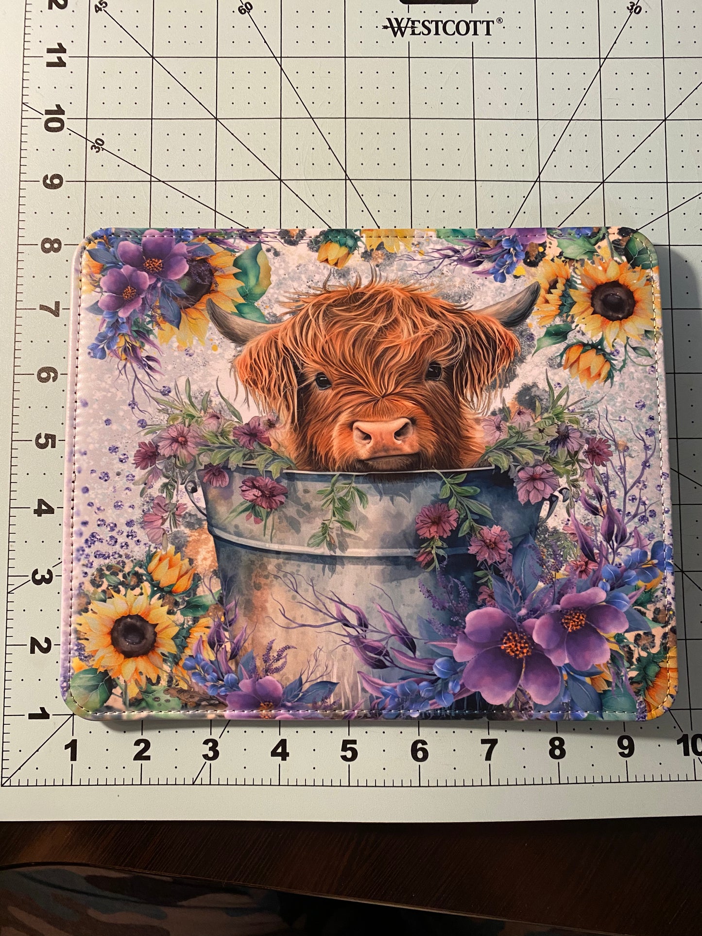 Floral Highland Mouse pad