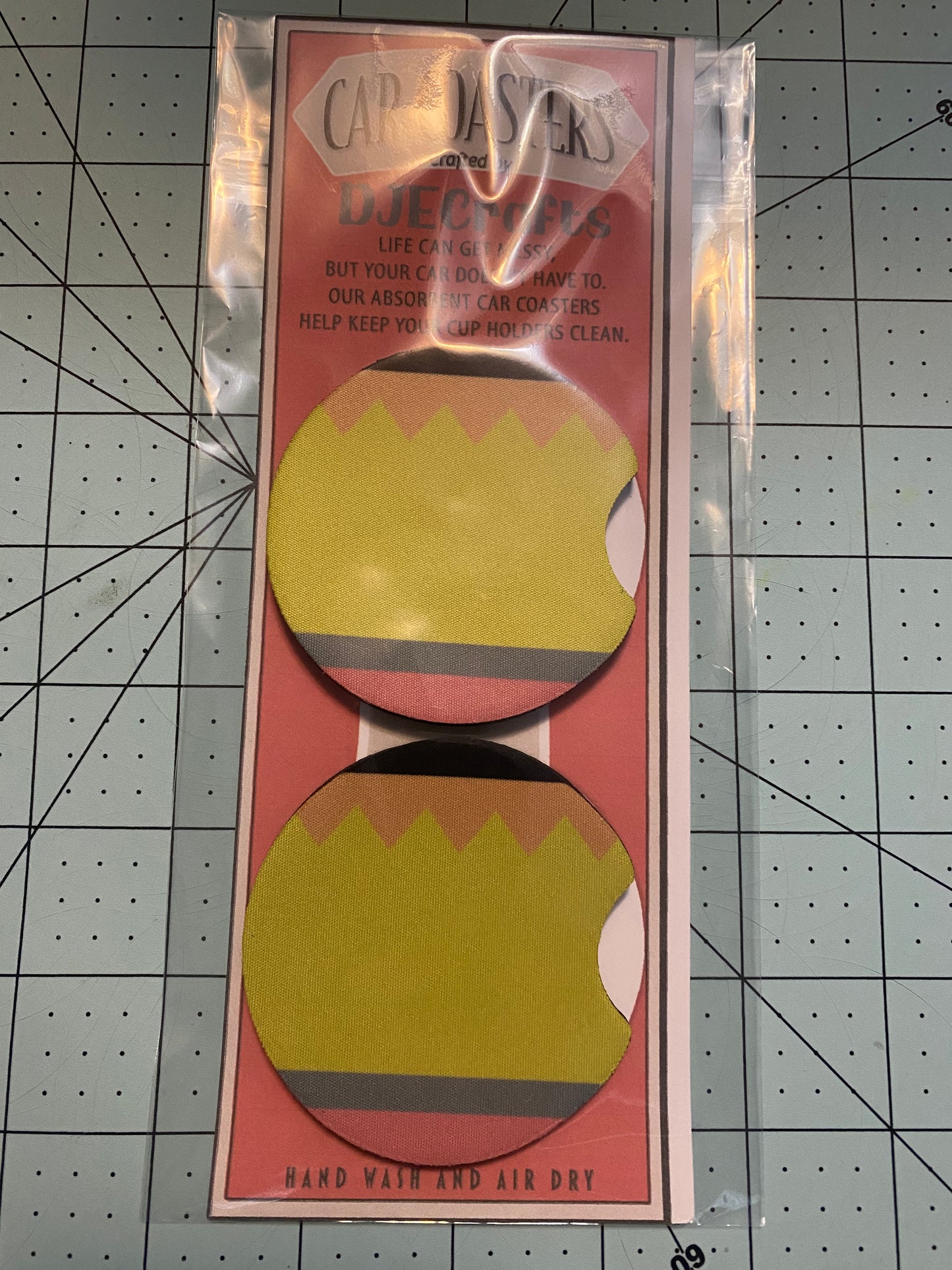 Neoprene Car Coaster Set of 2