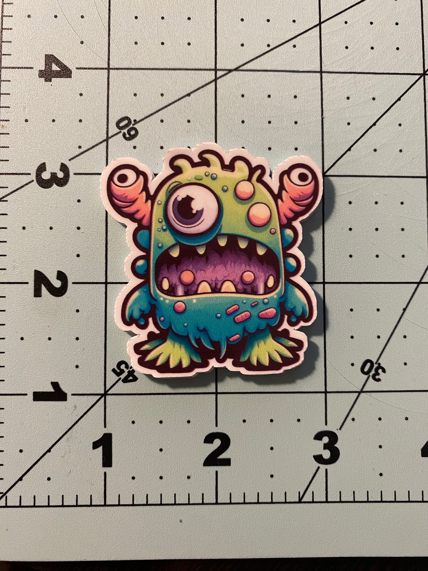 Green Monster Sticker