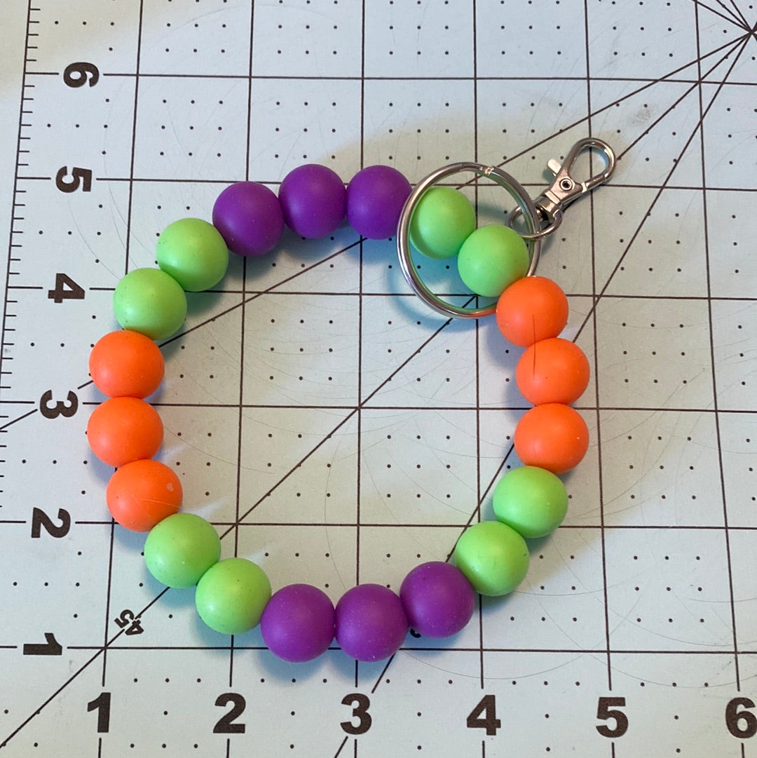 Beaded Silicone Wristlet
