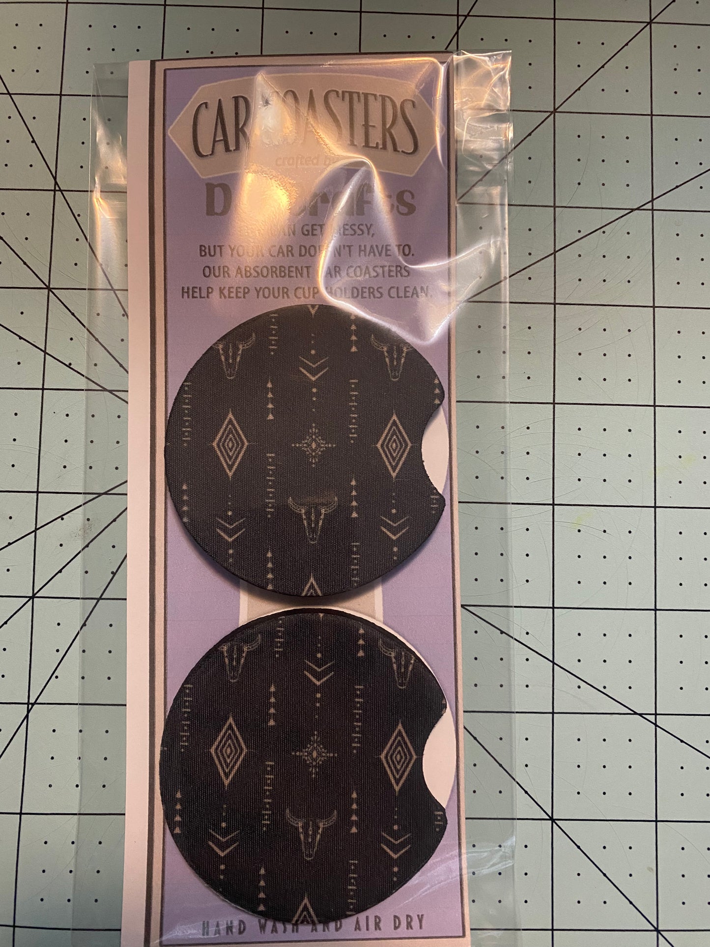 Neoprene Car Coaster Set of 2
