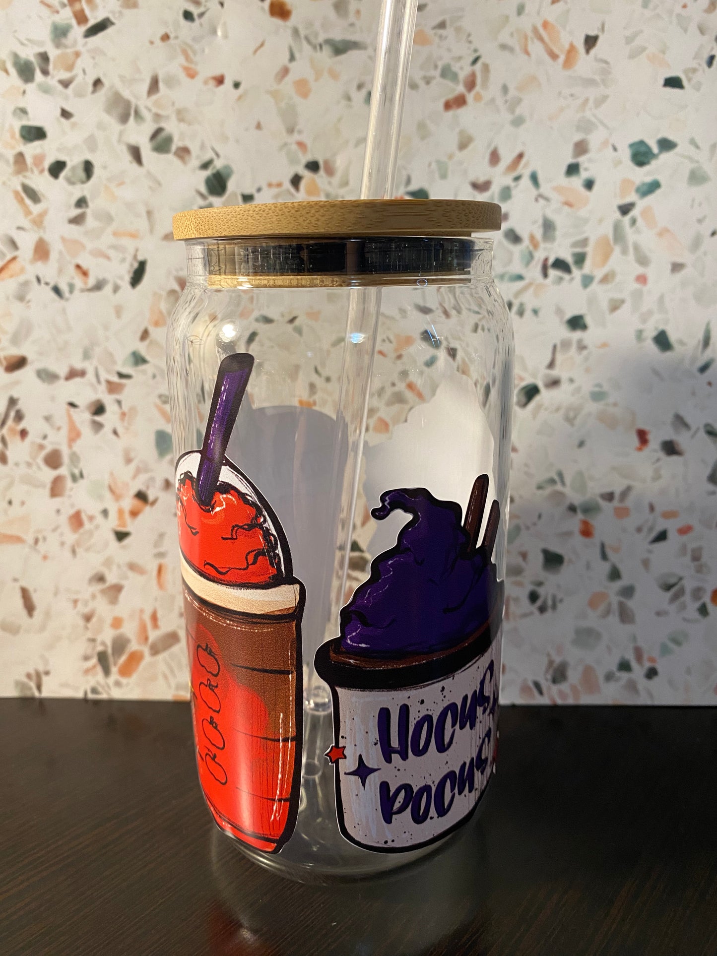Hocus Pocus Coffee 16 Ounce Glass Libby’s