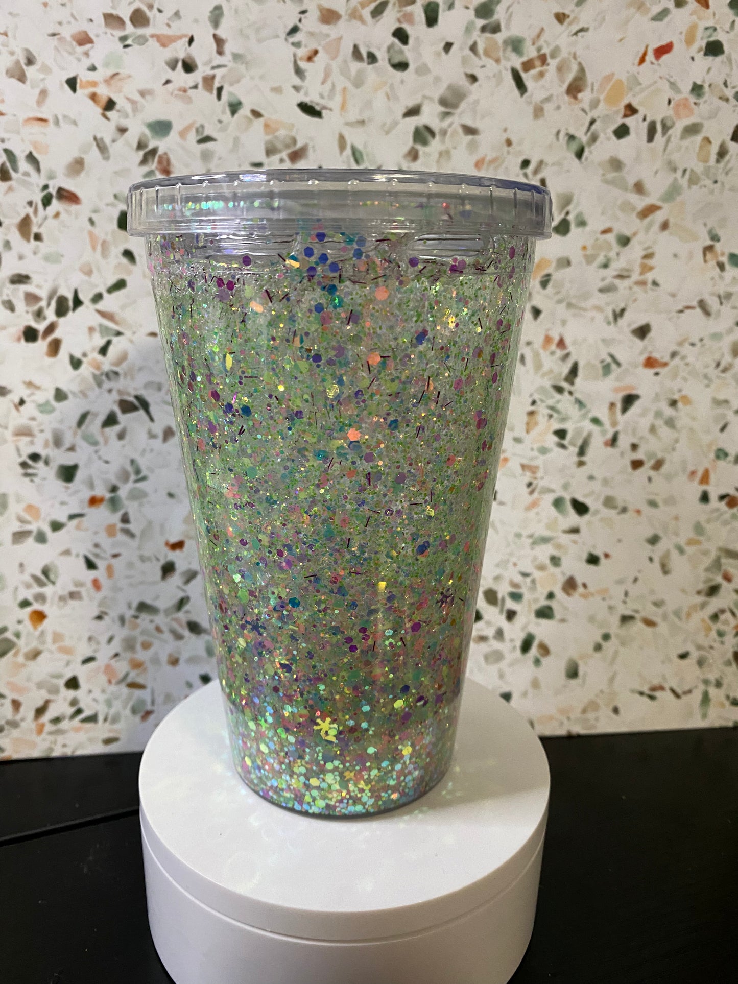 16 Ounce Glitter globes