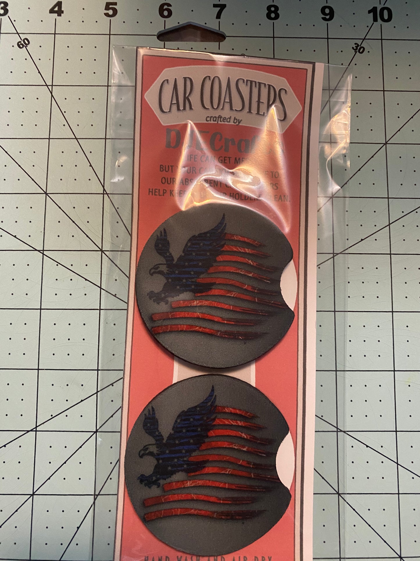 Neoprene Car Coaster Set of 2