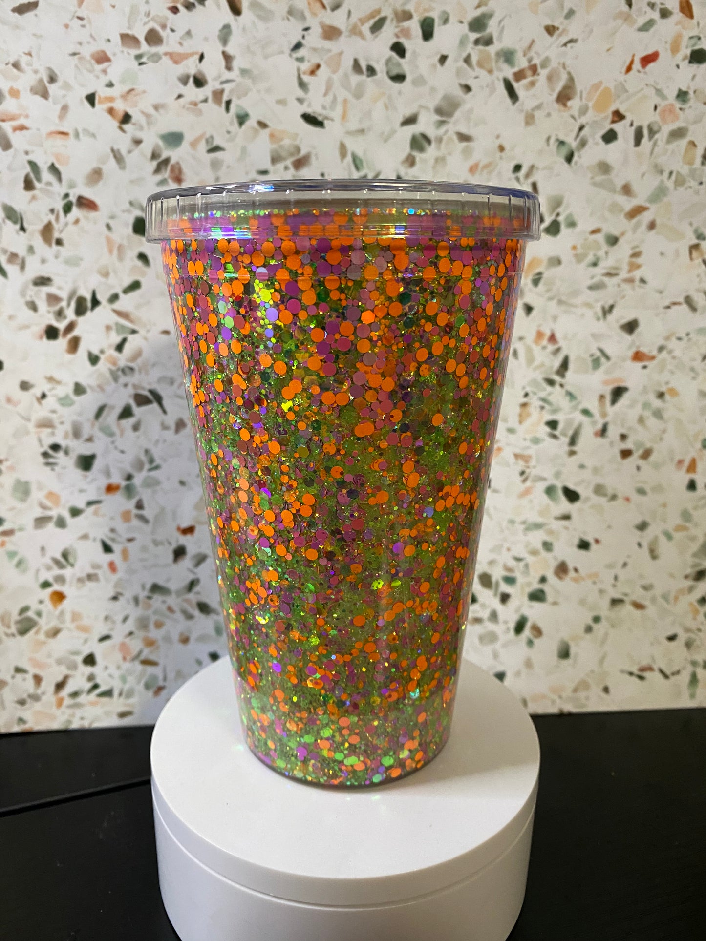 16 Ounce Glitter globes