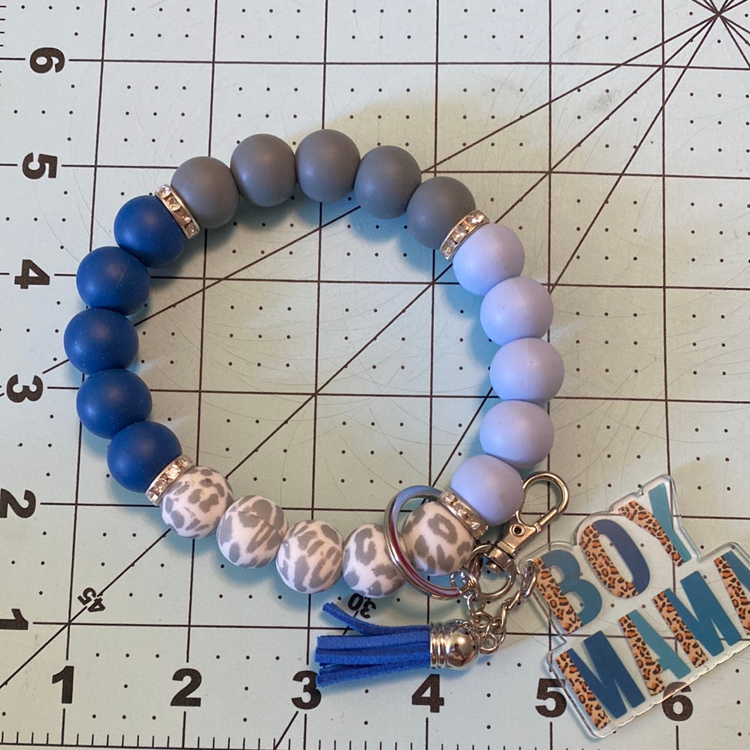 Beaded Silicone Wristlet