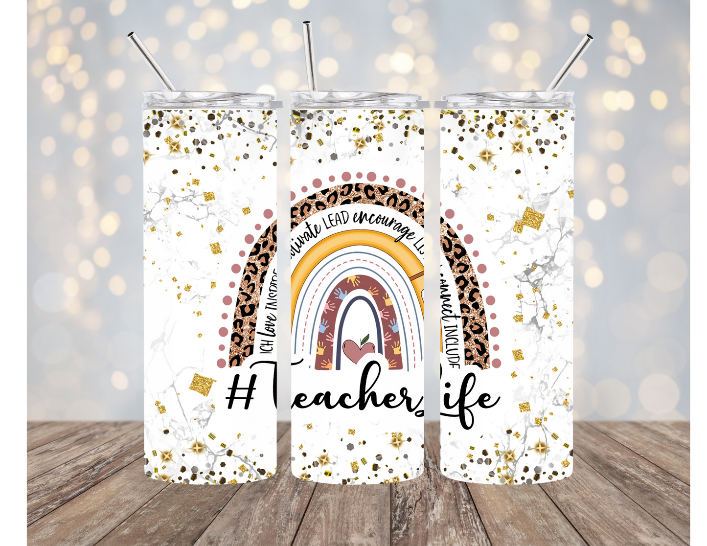 # Teacherlife 20 Ounce Sublimation Tumbler