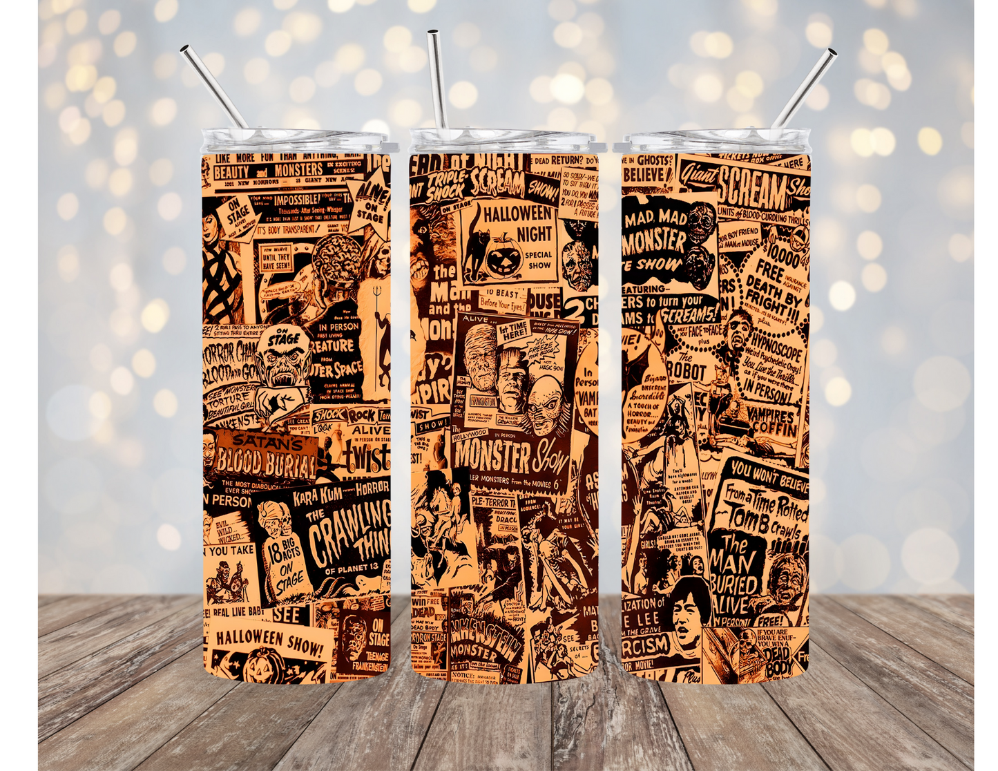 Monster Show 20 Ounce Sublimation Tumbler