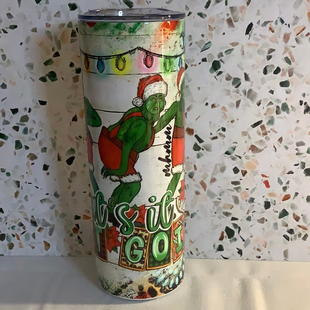 That Grinch 20 Ounce Sublimation Tumbler