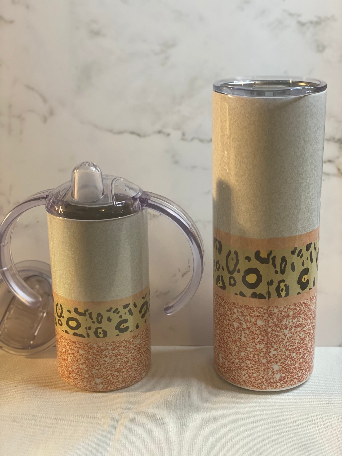 Rainbow Mama And Mini Tumbler Set