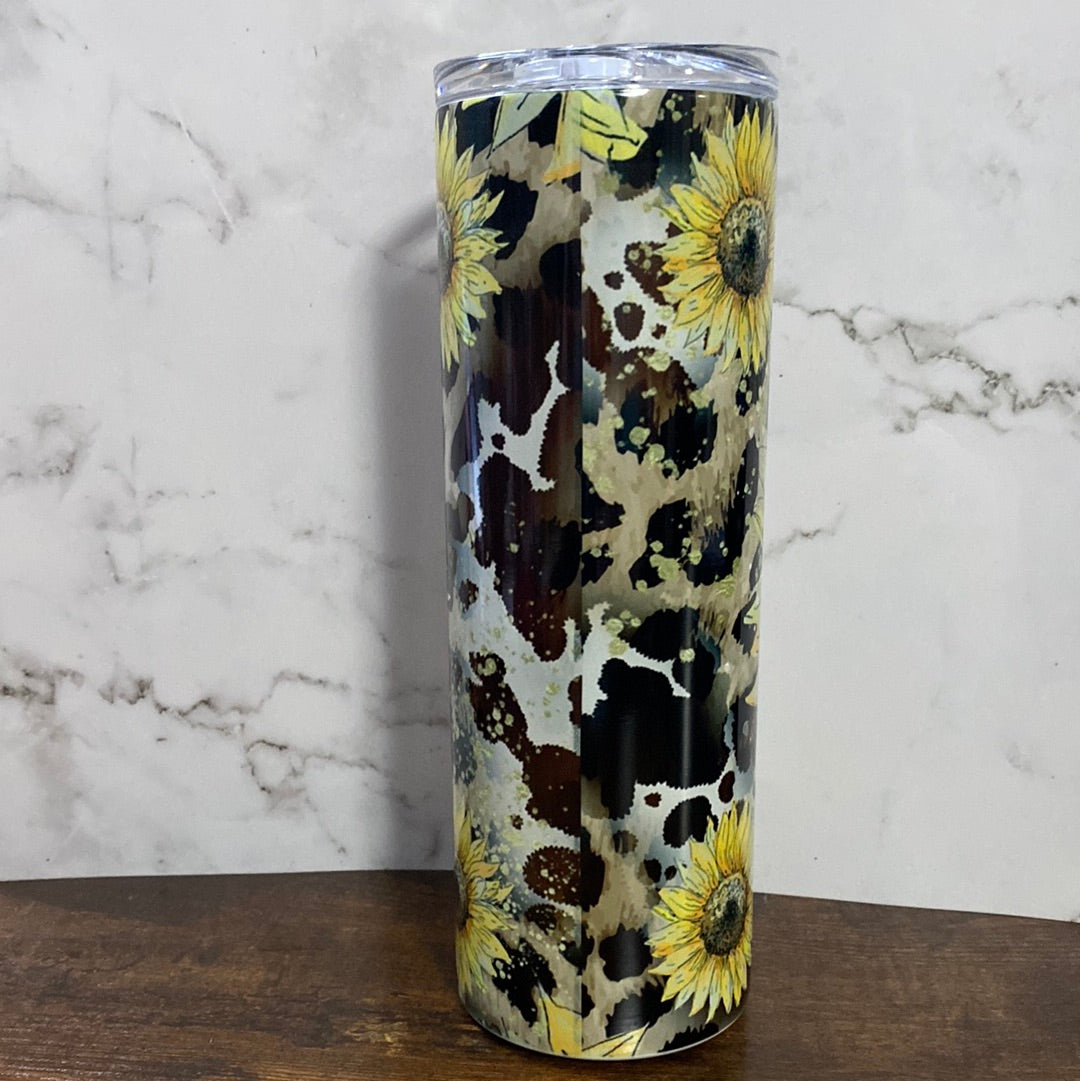 Sunflower Mama 20 ounce Sublimation Tumbler