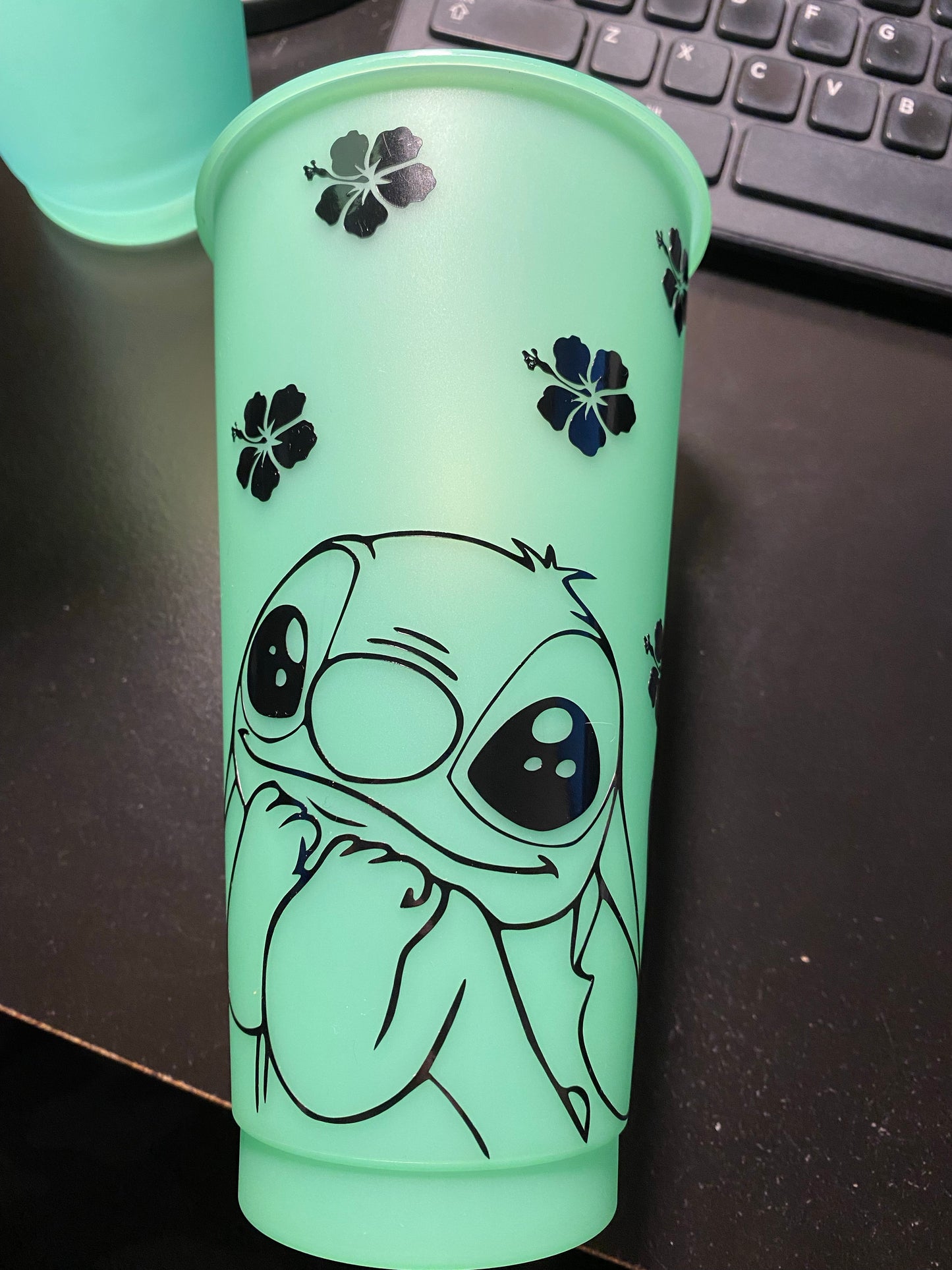 24 ounce Stitch cold cup.