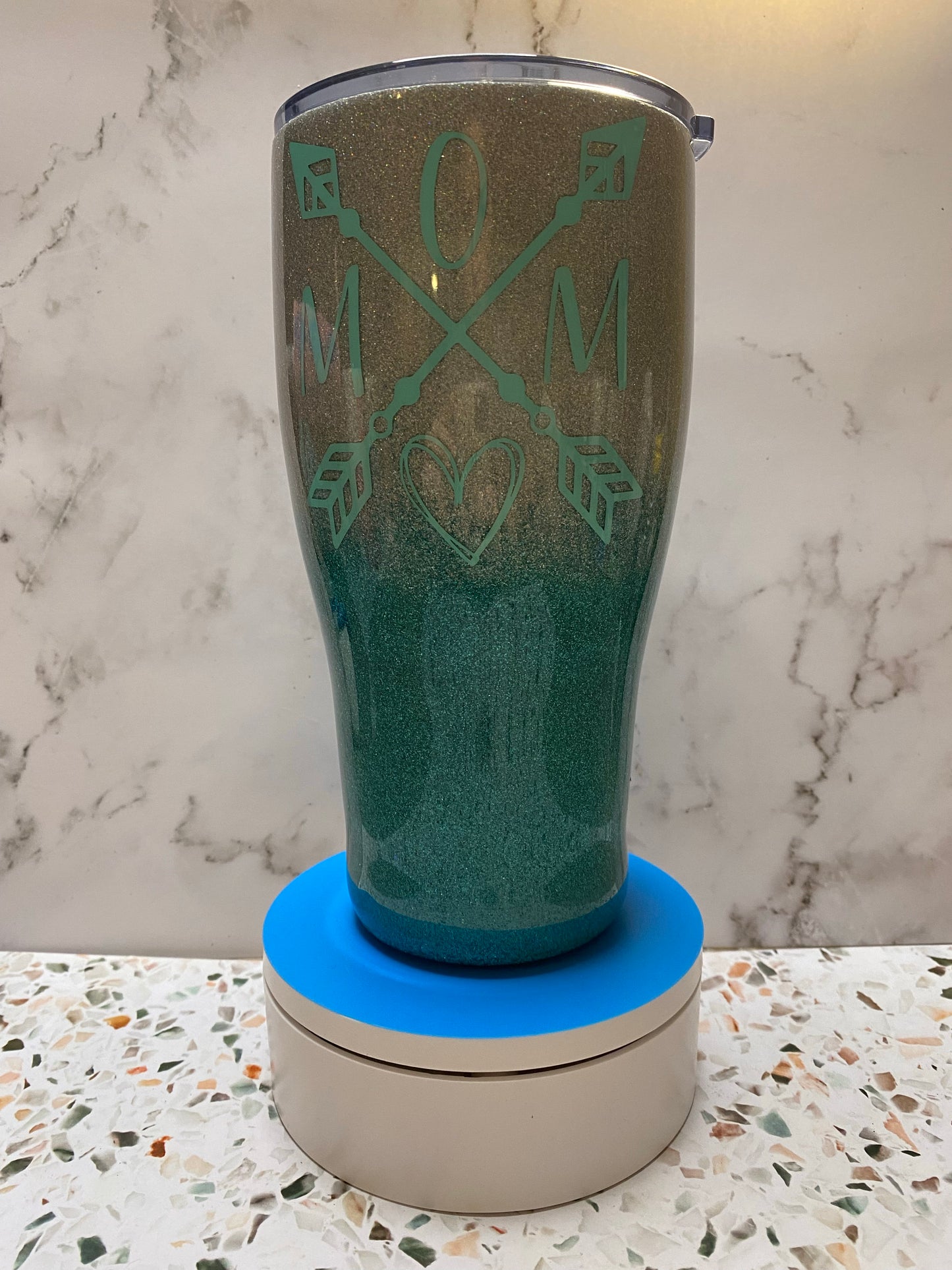 30 Ounce Curve Mom Life Tumbler