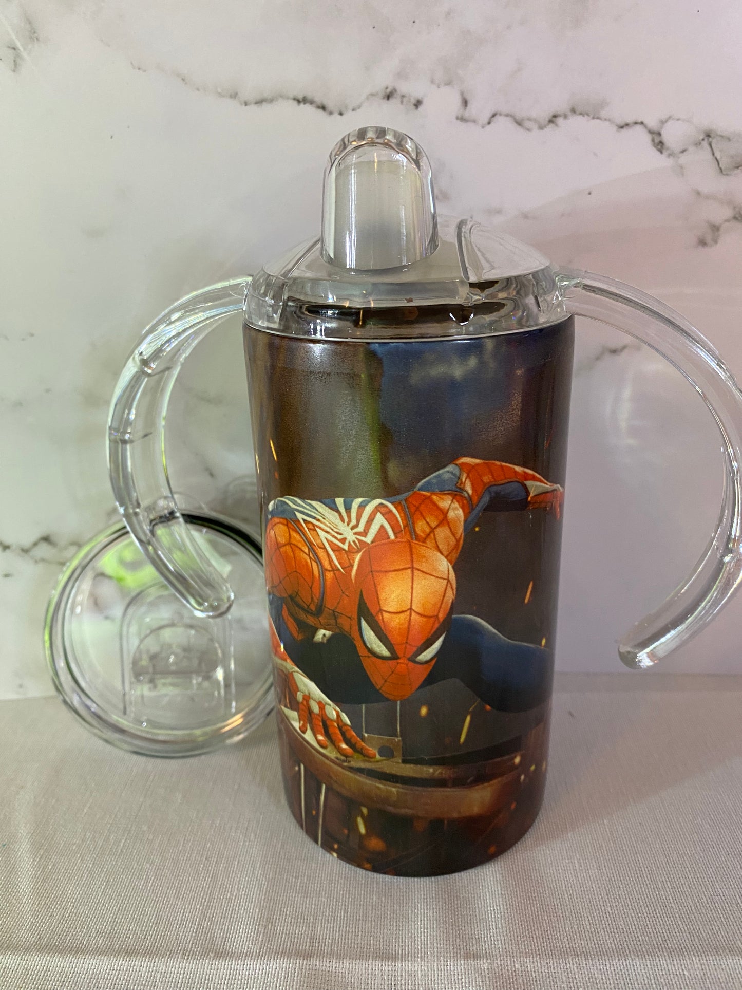 Spider-Man 12 ounce Duo Sippy
