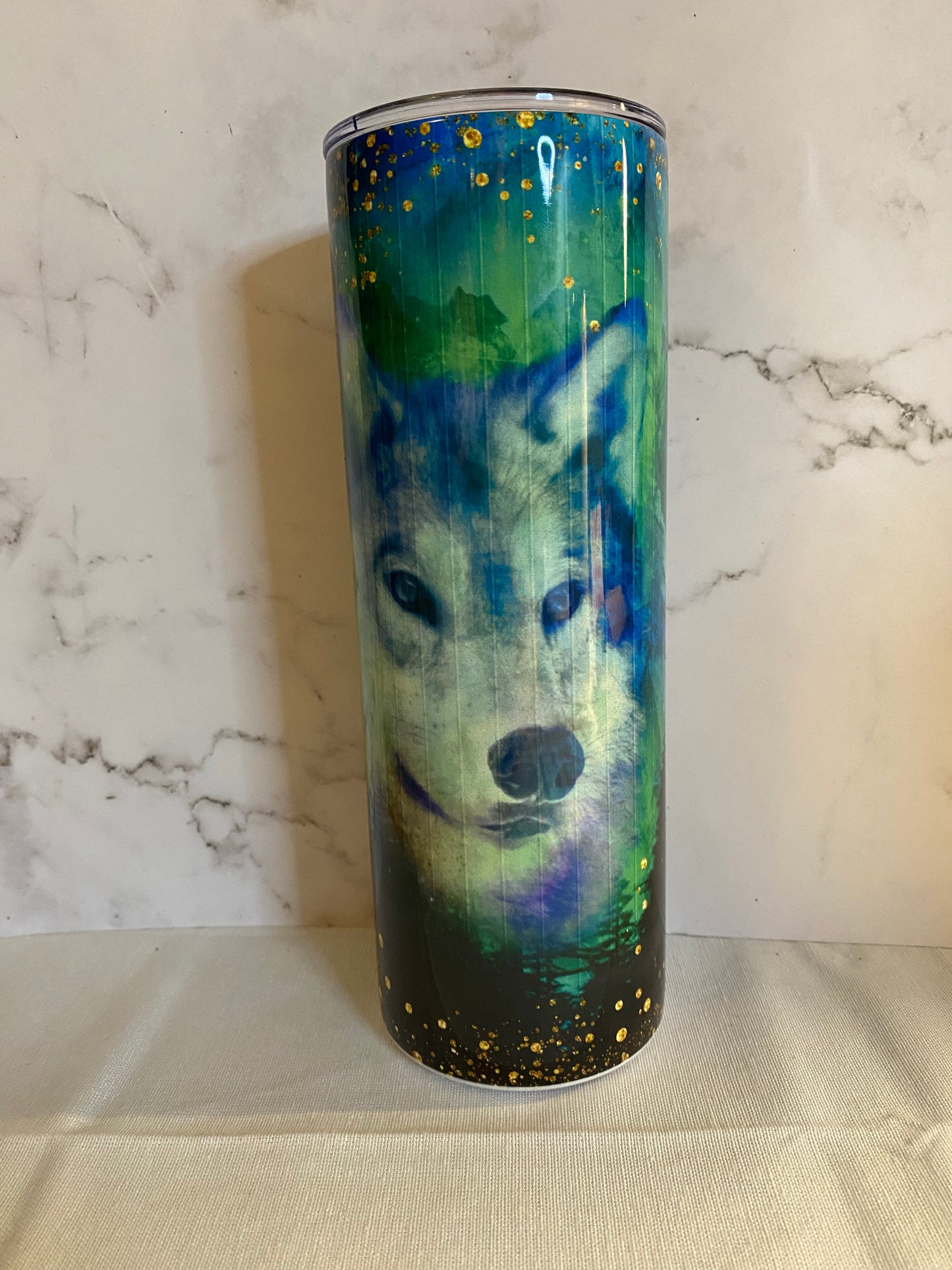 Wolf 20 ounce Sublimation Tumbler