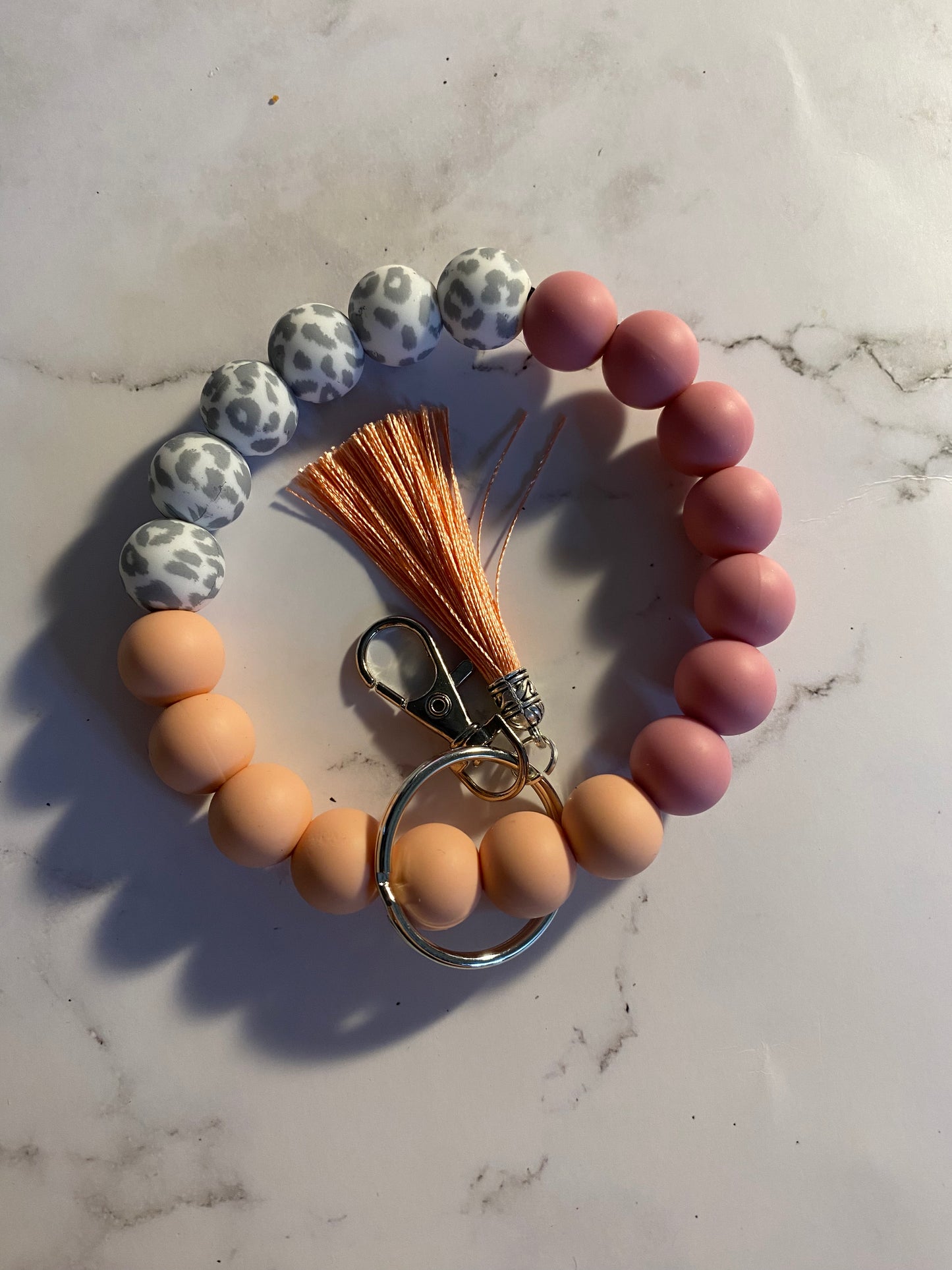 Beaded Silicone Wristlet