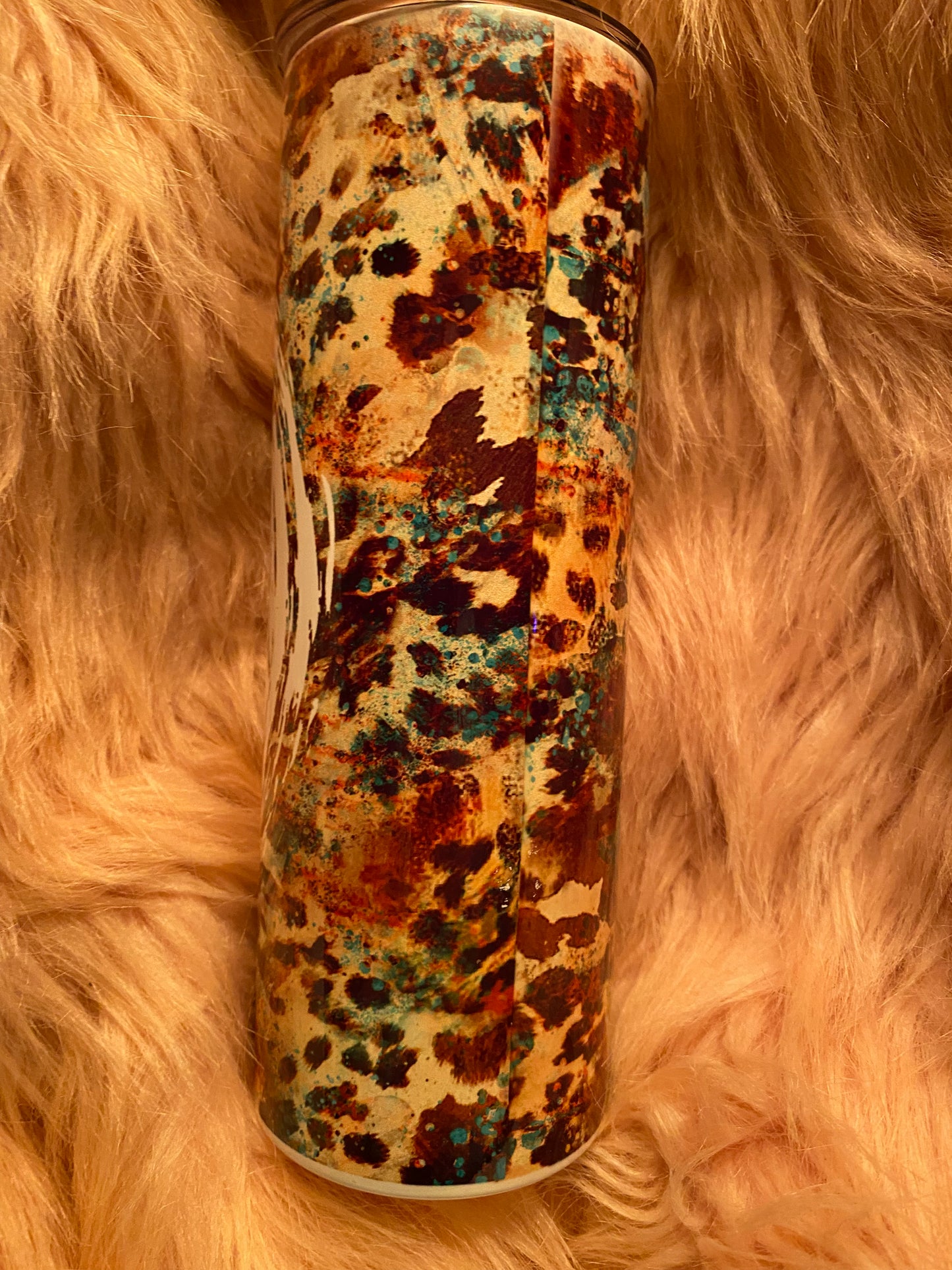 20 ounce Wasted On You Skinny Sublimation Tumbler