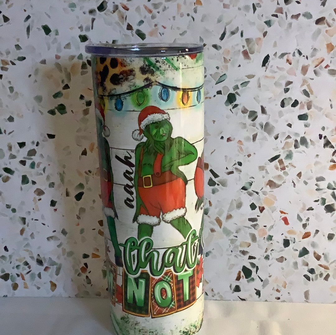 That Grinch 20 Ounce Sublimation Tumbler