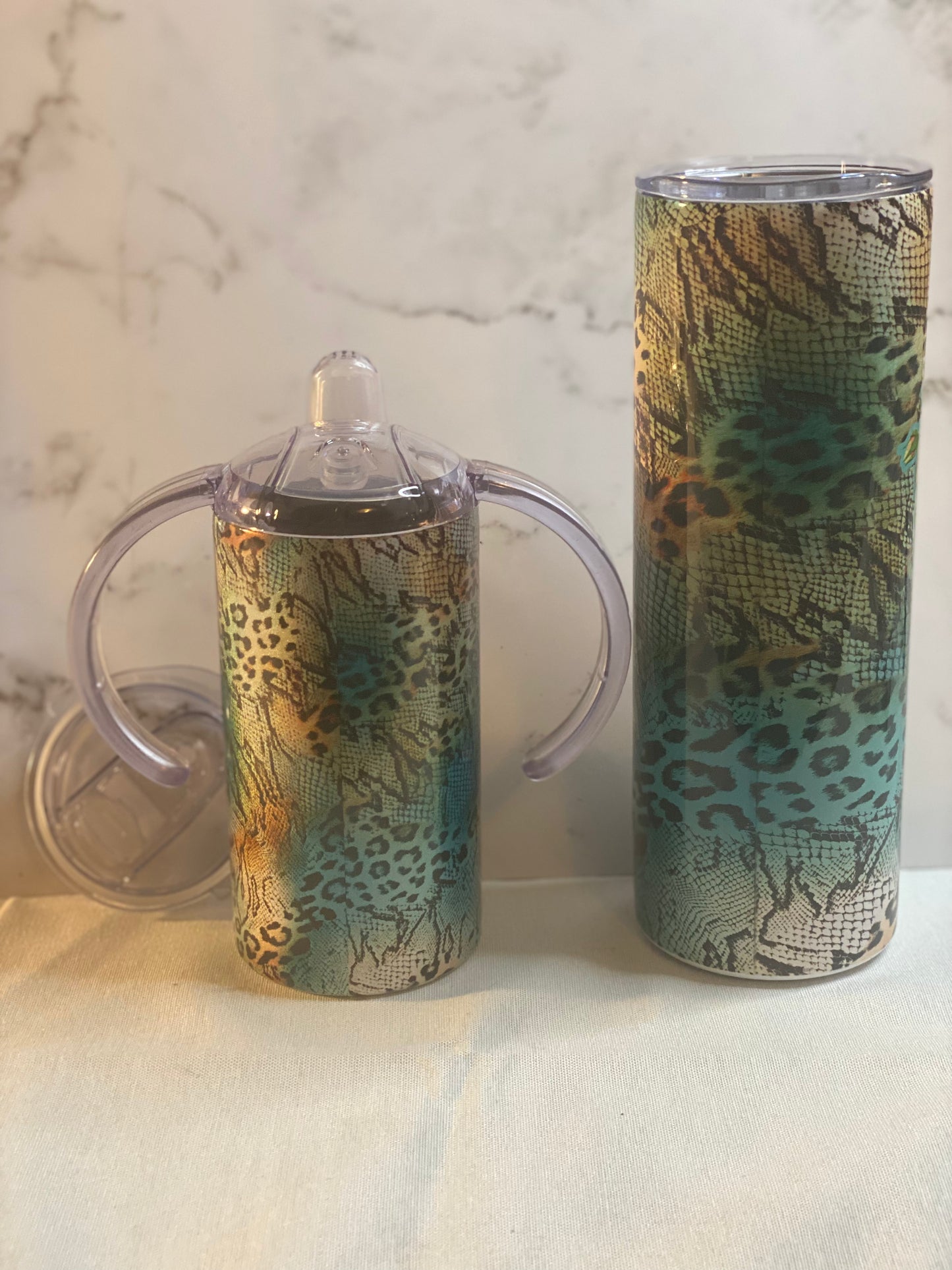 Floral Mama And Mini Tumbler Set