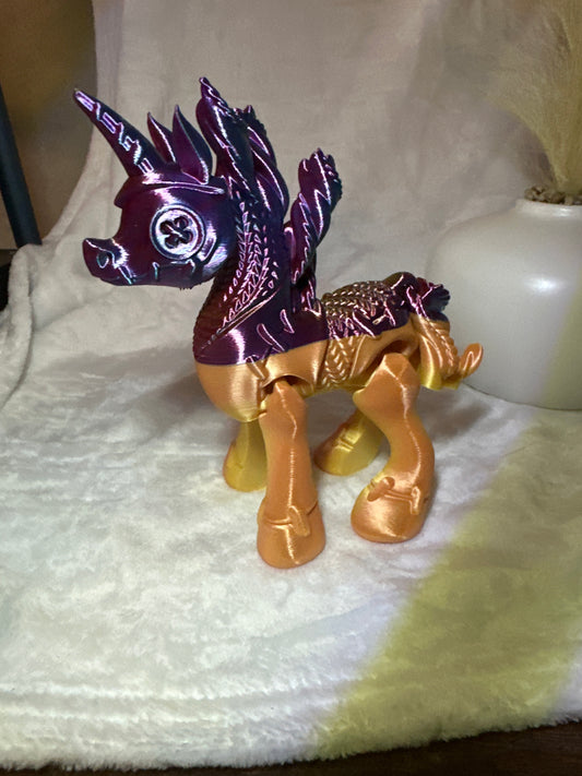 Stuffed Unicorn 3D Print - Random Color