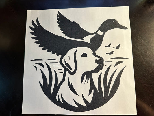 Duck And Lab Adult T-Shirt