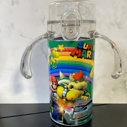 Super Mario 12 ounce Duo Sippy