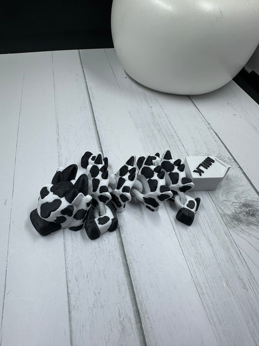 Mini Cow Dragon 3D Print - Random Color - mc