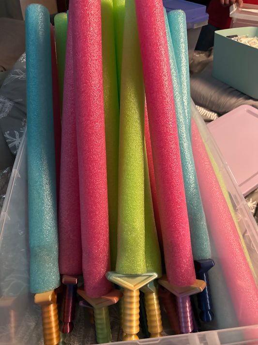 Foam Sword 3D Print - Random Color