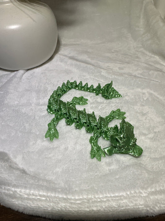 Mini Autumn Pine Dragon 3D Print - Random Color