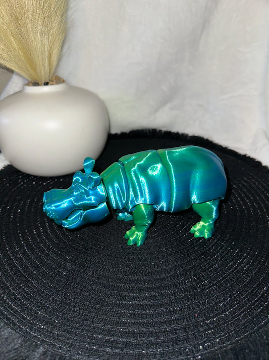 Hippo 3D Print - Random Color