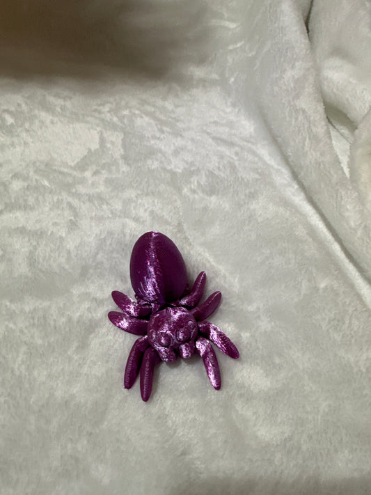Mini Egg Spider 3D Print - Random Color