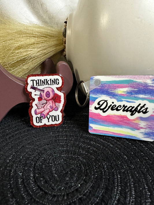 Thinking Of You Badge Reel / Popsocket Topper