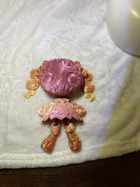 Gingerbread Doll 3D Print - Random Color