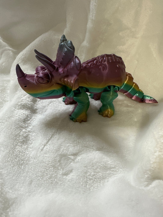 Triceratops 3D Print - Random Color