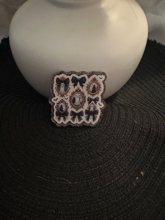 Ghost Frames Badge Reel / Pop socket Topper